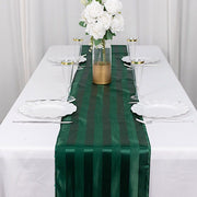 12" x 108" Satin Stripe Table Runner
