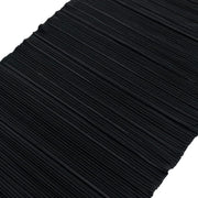 12" x 108" Scuba Polyester Table Runner with Accordion Pleated Design