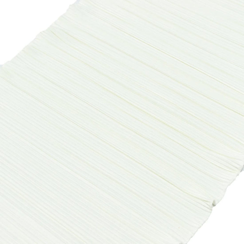 12" x 108" Scuba Polyester Table Runner with Accordion Pleated Design