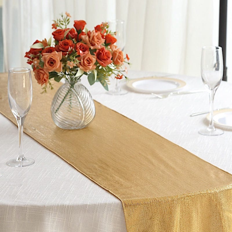 12" x 108" Shimmer Sequin Dots Polyester Table Runner