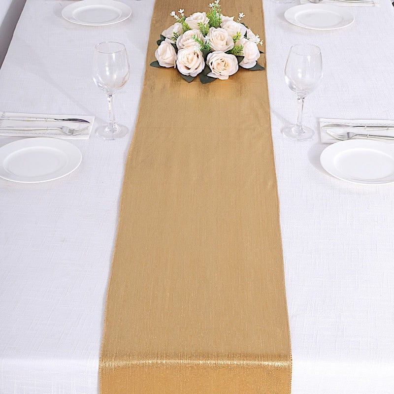 12" x 108" Shimmer Sequin Dots Polyester Table Runner