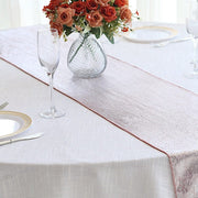 12" x 108" Shimmer Sequin Dots Polyester Table Runner