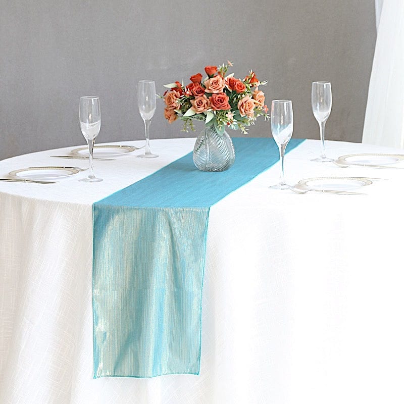 12" x 108" Shimmer Sequin Dots Polyester Table Runner