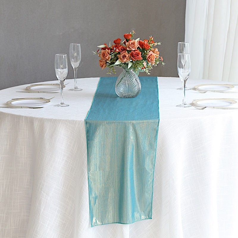 12" x 108" Shimmer Sequin Dots Polyester Table Runner