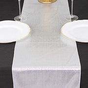 12" x 108" Shimmer Sequin Dots Polyester Table Runner