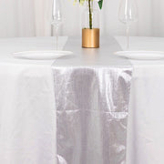 12" x 108" Shimmer Sequin Dots Polyester Table Runner