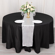 12" x 108" Shimmer Sequin Dots Polyester Table Runner