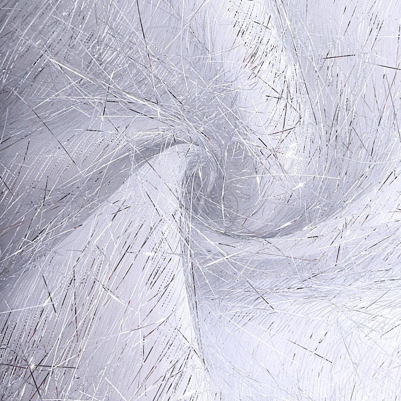 12"x108" Metallic Fringe Shag Tinsel Table Runner