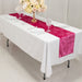 12"x108" Premium Crushed Velvet Table Runner Wedding Linens