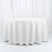 120" Cotton Blend Round Tablecloth for Weddings and Events