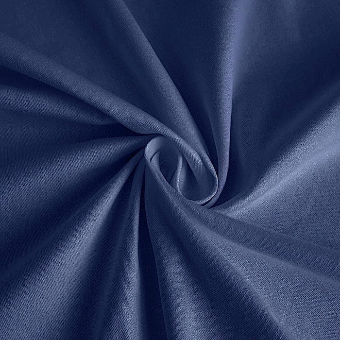 120" Cotton Blend Round Tablecloth for Weddings and Events