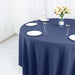 120" Cotton Blend Round Tablecloth for Weddings and Events