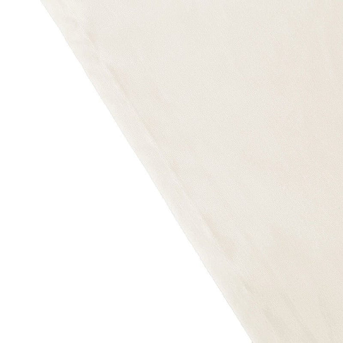 120" Cotton Blend Round Tablecloth for Weddings and Events