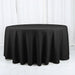 120" Cotton Blend Round Tablecloth for Weddings and Events