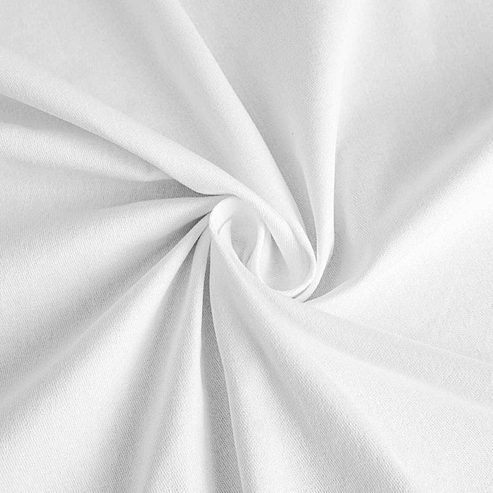 120" Cotton Blend Round Tablecloth for Weddings and Events