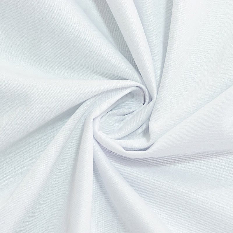 120" Fire Retardant Polyester Scuba Round Tablecloth