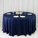 120" Fire Retardant Polyester Scuba Round Tablecloth