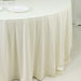 120" Fire Retardant Polyester Scuba Round Tablecloth