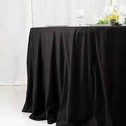 120" Fire Retardant Polyester Scuba Round Tablecloth