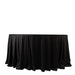 120" Fire Retardant Polyester Scuba Round Tablecloth TAB_SCUBA_IFR_120_BLK