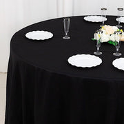 120" High Quality Cotton Round Tablecloth