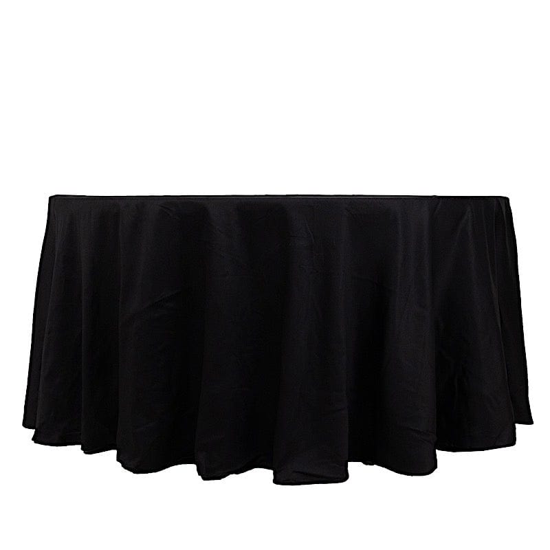 120" High Quality Cotton Round Tablecloth