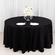 120" High Quality Cotton Round Tablecloth