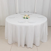 120" High Quality Cotton Round Tablecloth
