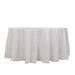 120" High Quality Cotton Round Tablecloth