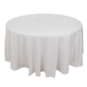 120" High Quality Cotton Round Tablecloth
