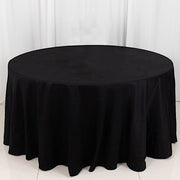 120" High Quality Cotton Round Tablecloth