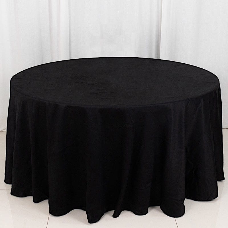120" High Quality Cotton Round Tablecloth