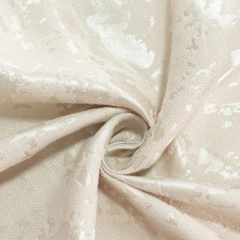 120" Jacquard Polyester Round Tablecloth with Abstract Watercolor Pattern