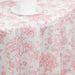 120" Polyester Round Tablecloth for Weddings and Events - French Toile Pattern (Copy)
