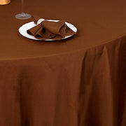 120" Polyester Round Tablecloth Wedding Party Table Linens