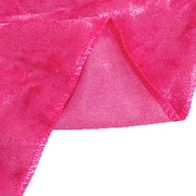 120" Round Premium Velvet Tablecloth