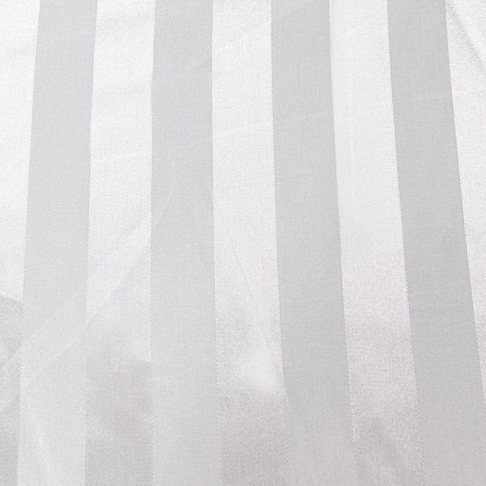 120" Satin Stripe Seamless Round Tablecloth