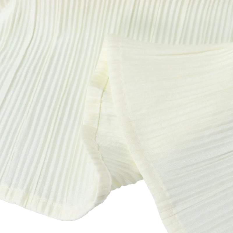 120" Scuba Polyester Accordion Pleated Round Tablecloth