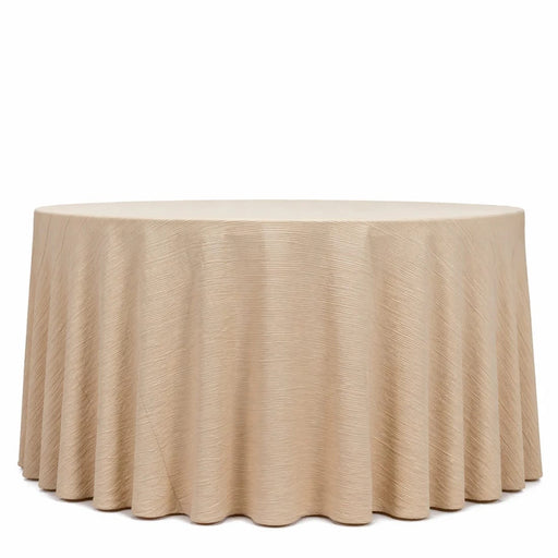 120" Scuba Polyester Accordion Pleated Round Tablecloth TAB_SCUBA_120_PLT_081