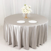 120" Scuba Polyester Round Tablecloth Wedding Table Linens