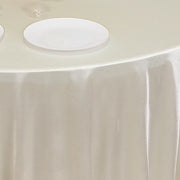 120" Scuba Polyester Round Tablecloth Wedding Table Linens