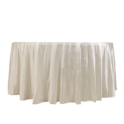 120" Scuba Polyester Round Tablecloth Wedding Table Linens