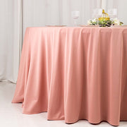 120" Scuba Polyester Round Tablecloth Wedding Table Linens