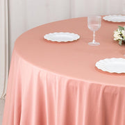 120" Scuba Polyester Round Tablecloth Wedding Table Linens