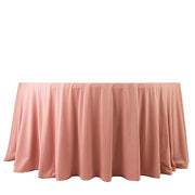 120" Scuba Polyester Round Tablecloth Wedding Table Linens
