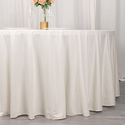 120" Scuba Polyester Round Tablecloth Wedding Table Linens