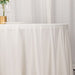 120" Scuba Polyester Round Tablecloth Wedding Table Linens