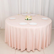 120" Scuba Polyester Round Tablecloth Wedding Table Linens