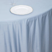 120" Scuba Polyester Round Tablecloth Wedding Table Linens