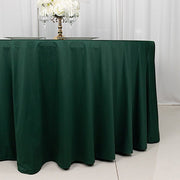 120" Scuba Polyester Round Tablecloth Wedding Table Linens
